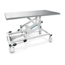 Table d´examen transportable (suspension basse) roulable, 4 roues avec freins